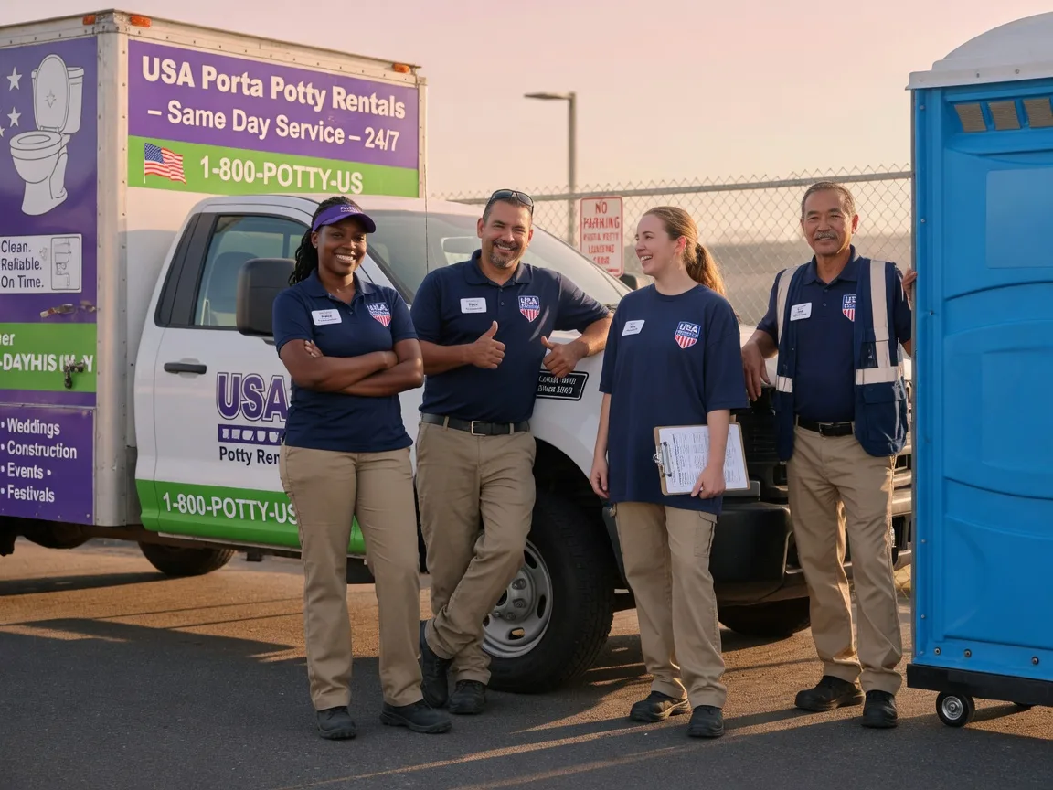 Porta Potty Rental company in Nunez, GA